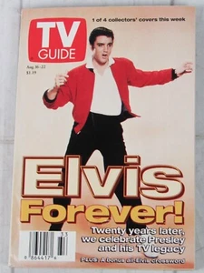 TV Guide 16-22 de agosto 1997 ¡Elvis Forever! Una de las 4 fundas de coleccionista - Imagen 1 de 2