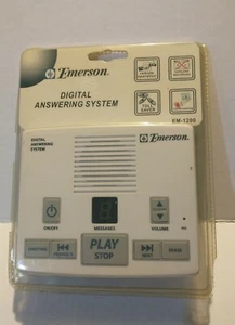 Système de répondeur numérique Emerson, EM-1200 - NEUF, SCELLÉ EN USINE - Photo 1/5