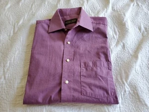 DONALD J. TRUMP Signature Collection Long Sleeve Men Dress Shirt 14.5-32/33  - Picture 1 of 8