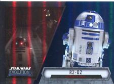 Star Wars Evolution 2016 Blue Parallel Card #76 R2-D2 - Astromech Droid