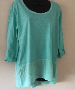 FRESH PRODUCE Luna WINDFALL TOP light cotton Womens Beachy Summer Color NWT - Picture 1 of 6