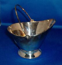 Vintage Gorham Silverplate Ice Bucket Coal Scuttle Horse Pail Equestrian Vase