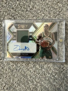 22-23 Select Gary Payton Silver Holo Patch Auto 62/99 - Imagen 1 de 2