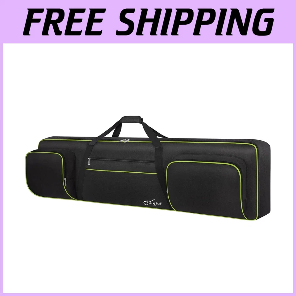 Keyboard Case 88 Key with Adjustable Straps, Green - Image 1 of 4