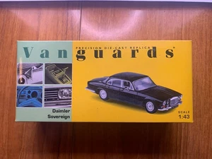 Vanguards Corgi 1:43 Daimler Sovereign Jaguar Dark Blue VA08800 - Picture 1 of 9