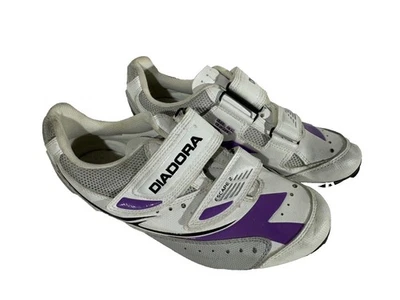 DIADORA Escape 2 Ciclismo MTB Zapatos Damas EU38 US7 UK5 Mondo 235 mm cs690 Foto 1 de 4