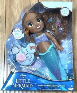 Disney The Little Mermaid Ariel Under The Sea Doll With Accessories Age 3+ New - Picture 1 of 14