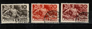 HUNGARY - 1940. Flood Cpl. Set  USED!! - Picture 1 of 1