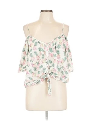 Blusa blanca sin mangas L Dainty Hooligan para mujer nueva con etiquetas Foto 1 de 4