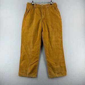 Vintage SafTbak Hunting Pants Mens Fits 32x28 Water Repellant Canvas 80s Baggy - Picture 1 of 22