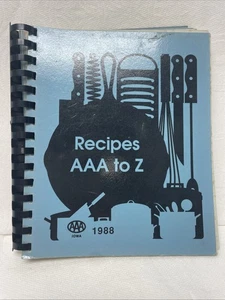 AAA Australian Womens Association Cookbook A Favorite Book Of Recipes 1987 Vtg - Picture 1 of 11