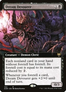 1x - Dream Devourer - Extended Art #352 - Kaldheim - NM MTG - Picture 1 of 1