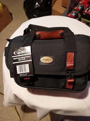 Estuche de transporte blando de Canon, para cámara Canon, SC-A10, nuevo, EE. UU., original Foto 1 de 4