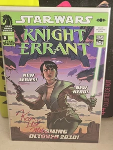 Star Wars: Knight Errant (2010) #0 SIGNIERT! 1. Kerra Holt * JOHN JACKSON MILLER - Bild 1 von 3