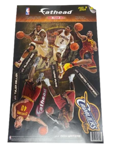 FATHEAD 2013 CLEVELAND CAVALIERS NBA TEAM LOGO SET Vinyl Wall Graphics STICKER - Picture 1 of 2