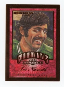 2000 Donruss Joe Namath All-Time Gridiron Kings #ed/2500 New York Jets - Picture 1 of 2