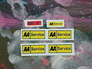 Dinky 412 Bedford AA Service Van Reproduction Stickers - Picture 1 of 1