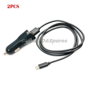 2PCS Car Charger For Motorola Symbol Zebra TC20 TC200J TC25 - Afbeelding 1 van 4