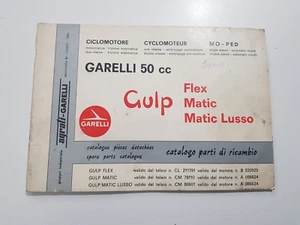 CATALOGO PARTI DI RICAMBIO GARELLI 50 GULP FLEX MATIC MATIC LUSSO ORIGIANALE - Foto 1 di 2