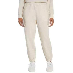 Express Women's Cargo Jogger Size XL Cream - Picture 1 of 6