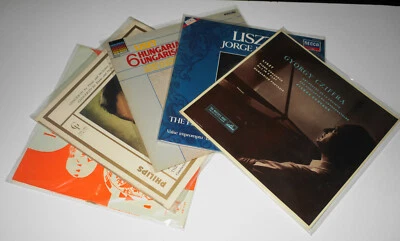 Franz Liszt - 5x12" Vinyl Records, 5 Quality Vintage Pressings In Top Condition. - Image 1 of 4