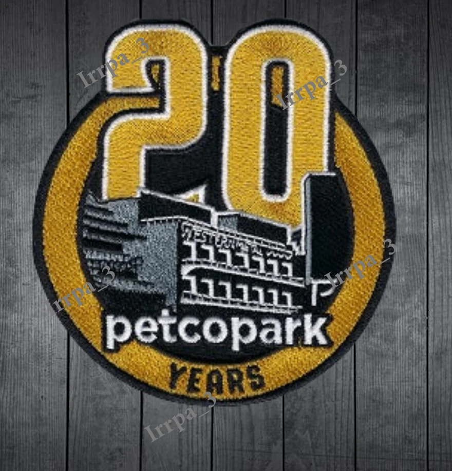 20 Years Petco Park Patch San Diego Padres Baseball Jersey Patch Petcopark patch - Image 1 of 1