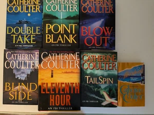 (Lot of 7 Books) Catherine Coulter 6 Hardcover & 1 Paperback (Mixed Titles) USED - Imagen 1 de 3