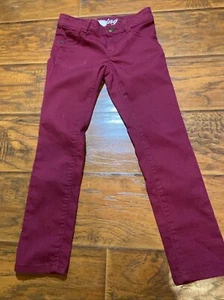 Girl’s Size 7 Maroon Crazy 8 Jegging - Picture 1 of 5