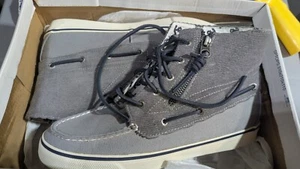 Zapatillas deportivas Sperry Top Sider Boat para mujer 8,5 altas WILMA CARBÓN STS90064 nuevas - Imagen 1 de 7