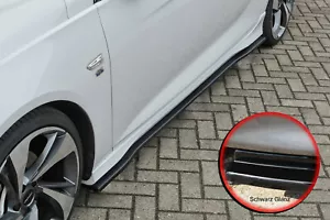 CUP Seitenschweller Schweller aus ABS für Opel Insignia B GSI Schwarz Glanz - Bild 1 von 3