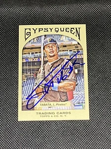 Jose Tabata Pittsburgh Pirates 2011 Topps Gypsy Queen signierte Autogrammkarte #274 Echtheitszertifikat - Bild 1 von 3