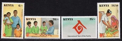4023 - Kenya 1994 - International Year of the Family - MNH Set - Image 1 of 2