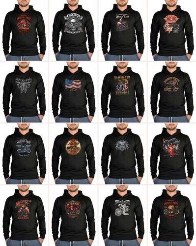 SACAI Felpa biker con cappuccio chopper felpa con cappuccio maglione uomo felpa con cappuccio