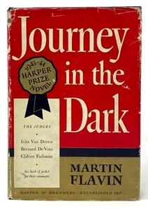 Martin Flavin - Journey in the Dark - 1st 1st 1st Issue DJ -SCARCE Pulitzer. - Picture 1 of 7