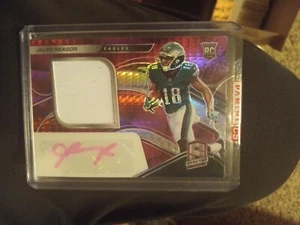 /25 Jalen Reagor Patch Autograph 01/25 Rookie  - Picture 1 of 2