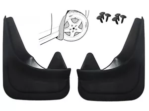 Pair Moulded Universal Fit Mud Flap Mudflaps Front or Rear to fit Proton Models - Picture 1 of 1