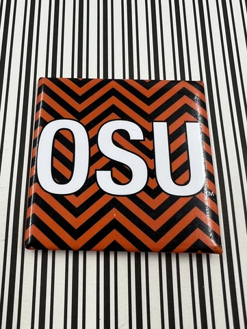 Vintage? Fridge Refrigerator Magnet Oklahoma State University OSU Souvenir Logo Cover