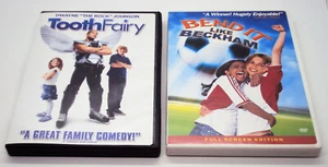 2 DVDs BEND IT LIKE BECKHAM & TOOTH FAIRY Tween Teen Family Films Dwayne Johnson - Foto 1 di 3