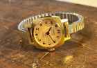 Oris Super Vintage Lady Woman Watch Gold Plated Mechanical Manual Wind Working