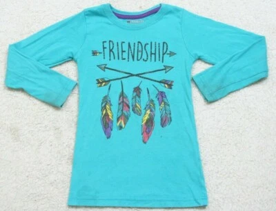Ultimate Mention Collection Blue Long Sleeve Graphic T-Shirt Top Size 5 Boys L22 Foto 1 de 4