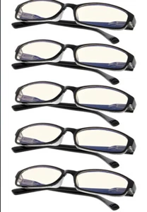 5er Pack Computer Lesebrille UV-Schutzbrille Lesebrille Damen - Bild 1 von 4