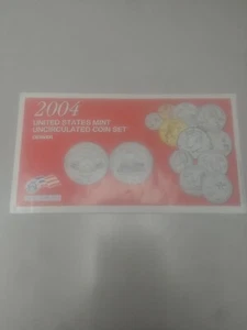 2004 Denver United States Mint Uncirculated Coin Set - Picture 1 of 6