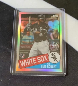 2020 Topps Chrome Luis Robert RC Rookie White Sox 35th Anniversary  - Bild 1 von 2