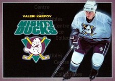1994-95 Anaheim Mighty Ducks Carls Jr. #11 Valeri Karpov