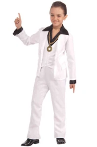 70s Disco Fever Boys Child Costume (Small) - Picture 1 of 1