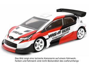 KAROSSERIEBAUSATZ BLITZ YRS-M 1:10 FÜR M-CHASSIS & CARTEN 225mm # BL6091307 - Bild 1 von 3