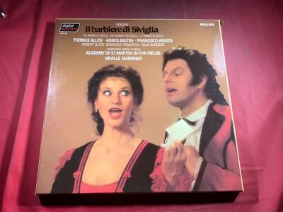 K4-3 ROSSINI I’ll Barbiere De Sivigtia .. TRIPLE LP W/ 48 PAGE BOOK .. IMPORT - Image 1 of 4