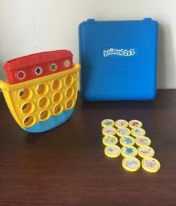 Fisher-Price Animal 2x2 Game in Plastic Case Not Complete - Picture 1 of 4