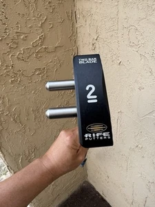 Guerin Rife Two Bar Black Center Shaft Putter 35" Mens RH Ping Grip Very Good - Picture 1 of 5