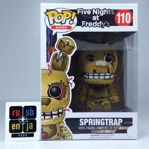 Funko Pop! Juegos FNAF Five Nights at Freddy's Springtrap Flocked #110 - Imagen 1 de 6
